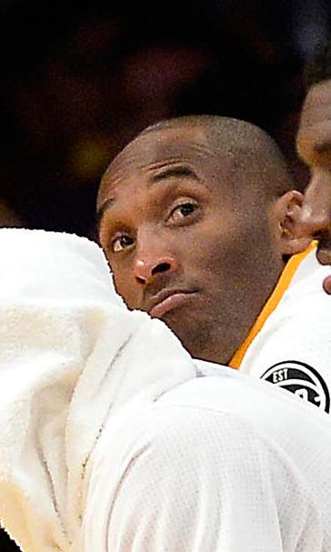 Lakers reach new historic low, but you can't blame Kobe for this one